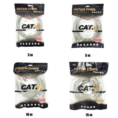 中国 Cat6 FTPのイーサネット パッチ ケーブル、抗張10メートルのイーサネット ケーブル高く 販売のため