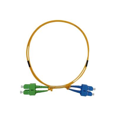 Cina Azione a fibra ottica duplex dello Sc/APC-SC/UPC MP G652D 2.0mm LSZH 1M3M/5M del cavo di toppa in vendita