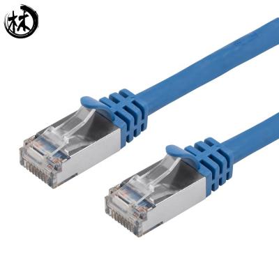 China Longitud modificada para requisitos particulares chaqueta azul del aislamiento LSZH/PVC del HDPE del cable del cordón de remiendo en venta