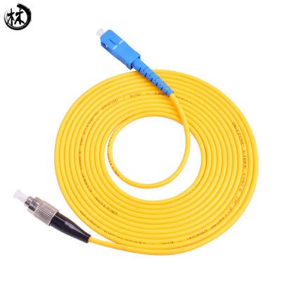 China Kico OEM Fiber Optic Patch Cord SM SX PC UPC SC-FC Good Exchangeability for sale