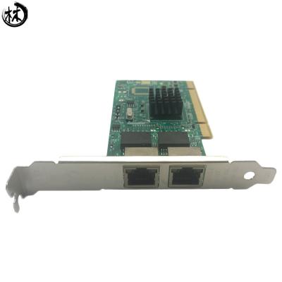 China Dual-port PCI single RJ45 Lan port gigabit 1000Mbps network card for sale