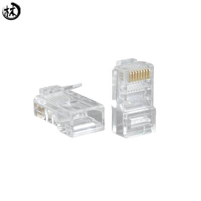 China Policarbonato modular blanco 94V2 o V0 del enchufe de Toolless 8p8c Cat6 Utp Rj45 en venta