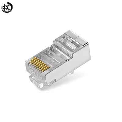 China Enchufe modular del vídeo RJ45 de la red del cable de los accesorios Cat6 del conector audio del ftp 8p8c en venta