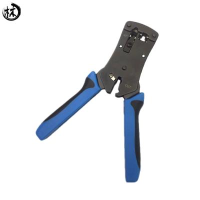 Cina Kico K-N468B Cut Strip Crimp for 8P8C/RJ45 6P6C/RJ12 6P4C/RJ11 4P4C and 4P2C 3 in 1 Modular Crimping tool in vendita