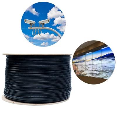 Cina KICO OEM  RG59+2C Factory Good Price Camera CCTV Cable High Speed Coaxial Cable Wholesale Video With Power Cable in vendita