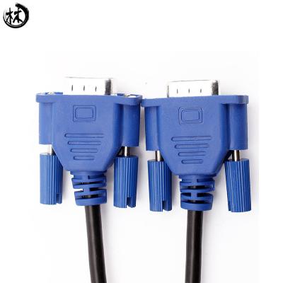 China Mann 3+6 zum Mann-VGA-Monitor-Kabel-Ferrit entkernt Gold überzogene Verbindungsstücke zu verkaufen