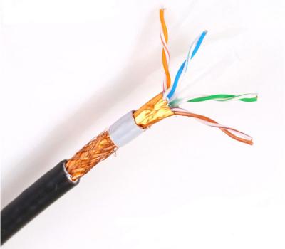 China 4P Twisted Pair Cat5e Utp Cable , Utp Ethernet Cable 26AWG HDPE Insulation for sale