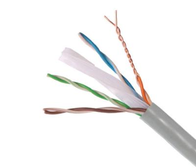 중국 빠른 속도 UTP Cat6 Utp 네트워크 케이블, Cat6 안 외부 케이블 305m PVC 판매용