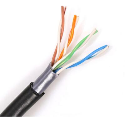 China CMXT dirigen las chaquetas de cobre desnudas sólidas del doble de UTP STP del cable de la red de UTP del entierro en venta