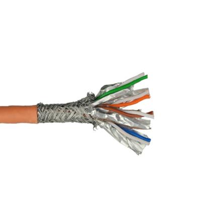 Κίνα Σακάκι Lszh Sftp 4 24awg γυμνών χαλκού PVC ζευγάρια καλωδίων δικτύων προς πώληση