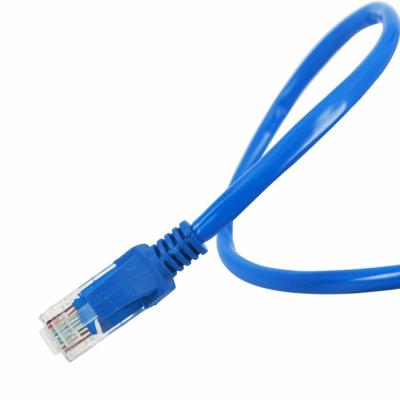 China cable del remiendo del ordenador de Internet de los 2M los 5M 10M Rj 45 CAT6 23AWG en venta