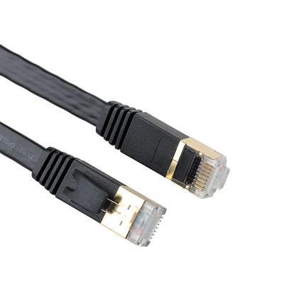 China 4 pares de 24awg SFTP el 1m los 2m 3M Cat6 de remiendo del cable plano del cordón en venta