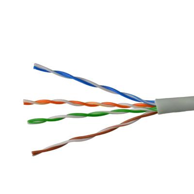 China 4PR 24AWG UTP CAT5 Frequenz-Flamme Retardancy CMR des Netz-Kabel-250MHz zu verkaufen