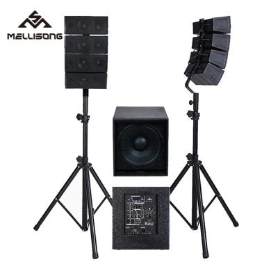 China Best Professional Stage D Class Powered Active PA Stage Monitor Box Speaker System With MP3 FHV 3AM for sale