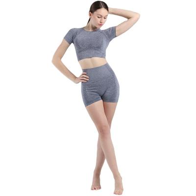 China Breathable Autumn And Winter Sports Fitness Clothes Seamless Yoga Clothes Quick Dry Yoga Sets for sale