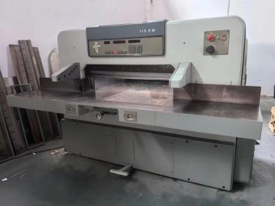 China Used Germany Polar Paper Cutter Original Paper Cutting Machine 115EM 3600KG for sale