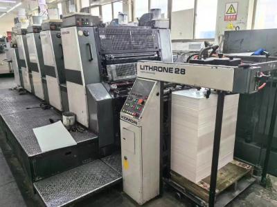 Cina Usata Komori 4 Color Offset Stampatrice Komori 428 Komori Lithrone 428 14000KGS in vendita