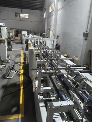 China Bobst brand Paste Box Folder Gluer Machine 1100 for sale