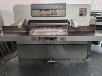 중국 Automatic Hydraulic Paper Cutter Guillotine Polar Design 380v After Service Online Support 판매용