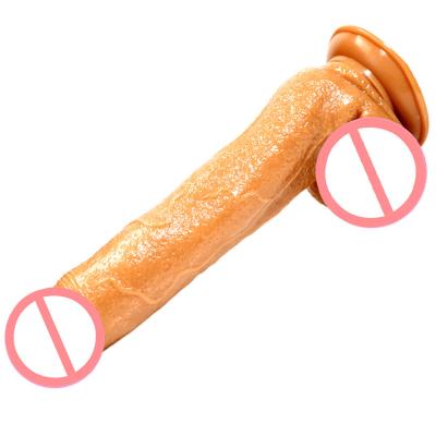 China Masturbator Real Smart Size Realistic Feeling Touch Strap On Dildo Soft Touch Natural Horse Dildo For Woman for sale