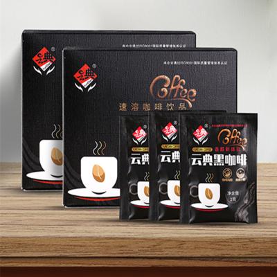 China Sugar Free Wholesale Single Packing 100 Pieces Instant American Pure Alcohol Black Coffee Coffee Bitter Regeneration Without Powder for sale