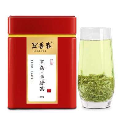 China Maofeng Wholesale Hot Selling Chinese Green Tea Natural Loose Tea No Extra Taste 125g Ripe Canned Tea Drinks for sale