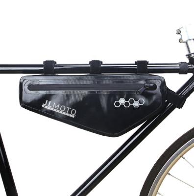 China Durable Bike Frame Bag Bike Storage Under Top Tube EVA Cycling Bike Accessories Pouch Water Resistant for sale