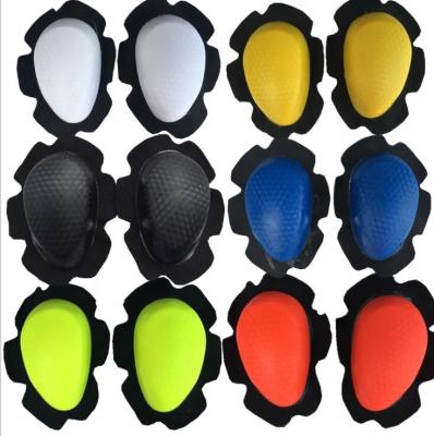 China Polyoxymethylene Motorcycle Racing Knee Sliders Safety Protector Hook-and-Loop Tether Removable Knee Sliders for sale