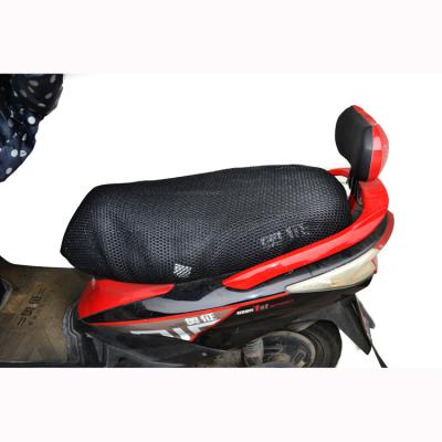 China 3D MESH Motorcycle Scooter Breathable Elastic 3D Mesh Seat Cover for sale