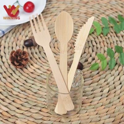 China Disposable Winning Custom Printed Utensils 140Mm Bulk Birch Wood 160Mm Disposable Spoon High Quality for sale