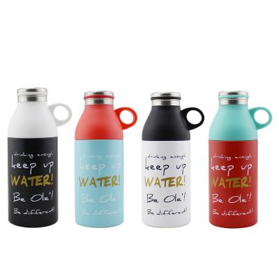 China New Fashion Style Double Wall Stainless Steel Thermos Mug Japan Korea Style Vacuum Bottle Sustainable Water Bottle for sale