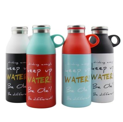 China Korea Style Viable Leak Proof 18/8 Stainless Steel Coffee Mug Vacuum Insulated Student School Drinking Thermos Flask Bottle for sale