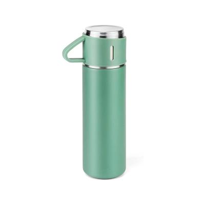 China Wholesale 500ml PORTABLE Travel Factory Vacuum Insulation Stainless Steel Double Walled Water Bottle For Coffee Juice Tea for sale