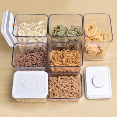 China New Design Food Dispenser Containers Dry Viable Products Storage Kitchen Bulk Cereal Dispenser for sale