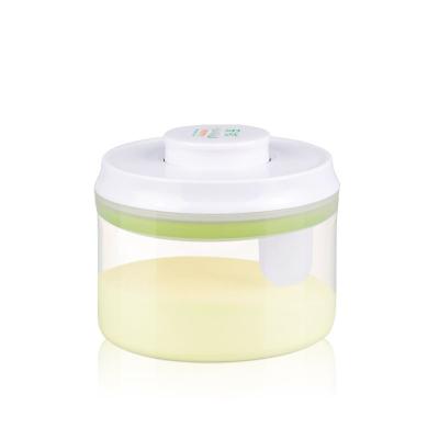 China Ankou Kitchen Sustainable Airtight Food Grade Food Storage Containers Set Custom Plastic Storage Container for sale