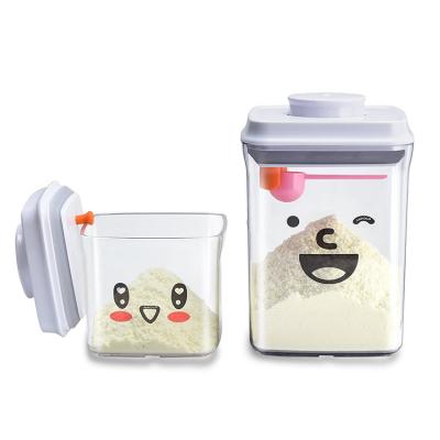 China Keeping Food Freshness 2-Piece Airtight And Leakproof Storage Containers Sets For Sugar And More for sale