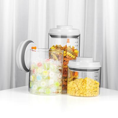 China Combination Glass Unit Freshness Preservation Cookie Jars Food Storage Containers Combo Sets With Lids for sale