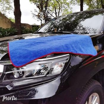 China Compressed Custom Super Absorbent Microfiber Car Wash Towel Detailing Cleaning Towel for sale