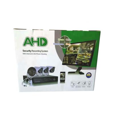 China NIGHT VISION factory price ahd cctv kit 4ch 1080p cctv camera system for home security cctv system for sale