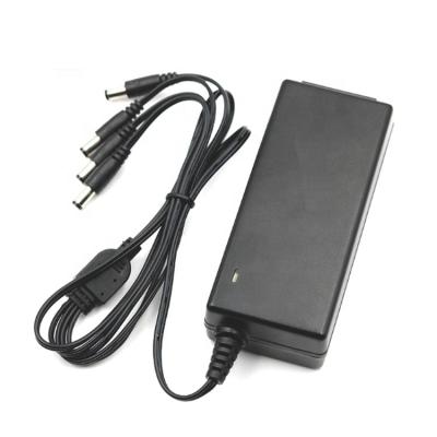 China CCTV Camera And Led Light Manufacturer OEM AC/DC 12V 5A 10A Power Supply For Laptop Led Strip Power Adapter For Video Display liquid crystal display for sale