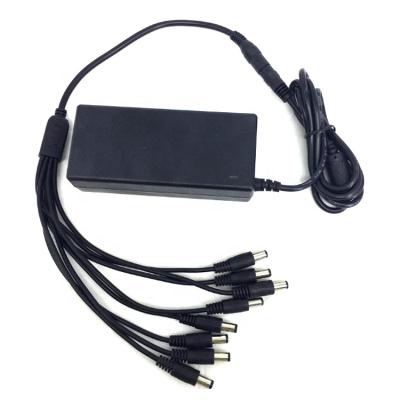 China CCTV Camera and Led Light AC/DC 12V 5A 10A Customized Power Supply for Laptop Led Strip Power Adapter for CCTV Camera closed circuit for sale