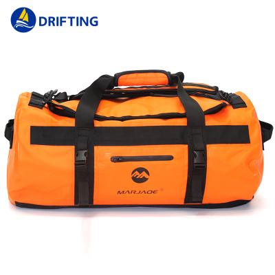 China 2021 New Ladies Travel Bag Strong Easy Portable PVC Bag Large Capacity Outdoor Waterproof Luggage Bag for sale