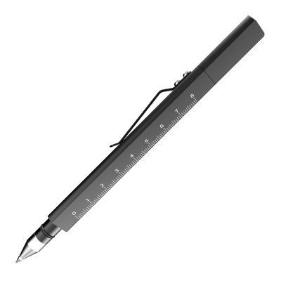 China Aluminum Factory Sale Multifunctional OEM Tactical Pen With Ruler Hammer Survival Pen Portable Pen for sale