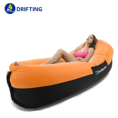 China Patio/Garden/Beach/Outdoor Outdoor Inflatable Sleeping Bag Sofa For Tourism Camping Mattress Beach Chair Air Hammock Bed Leisure Fishing Lazy Chair for sale