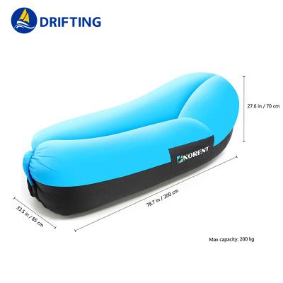 China Outdoor Folding Air Sofa Bed Portable Beach Lounge Light Weight/Portable Inflatable Lazy Couch /softable Outside Garden Furniture Camping Sleeping Bags for sale