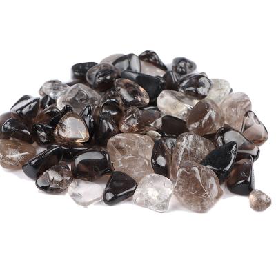 China China wholesale pure natural crystal shards energy tea smoky crystal gravel for sale