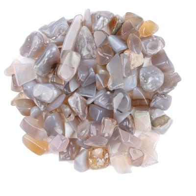 China Wholesale Feng Shui Healing Stones Watermelon Quartz Tumbled Amethyst Gravel Agate Natural Crystal for sale