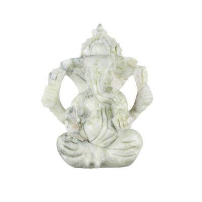 China Cheap Custom Home Decoration Carved Ornaments Crystal Small Elephant God for sale