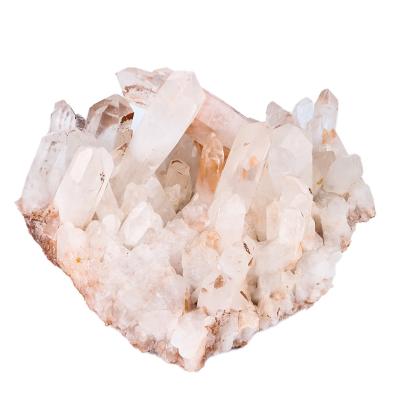 China Healing Bulk High Quality Raw White Crystal Cluster Quartz Rough Polished Clear Stone for sale