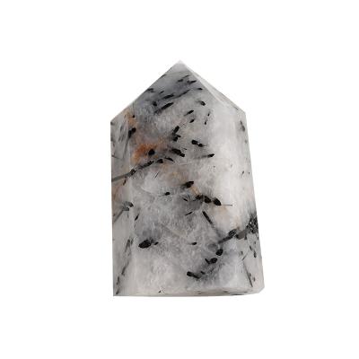 China Hot Selling High Quality Natural Stone Reiki Crystal Point of Spray, Reiki Crystal Stone Tower for Decoration and Gift for sale